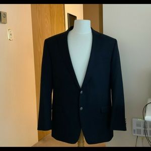 Michael Kors Wool Blue Blazer Size 46R, Blazer oxidized buttons. New without tag